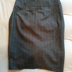 Gray Mossimo Pencil Skirt